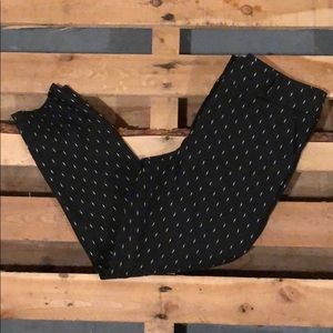 NWOT Black Loft Marisa skinny